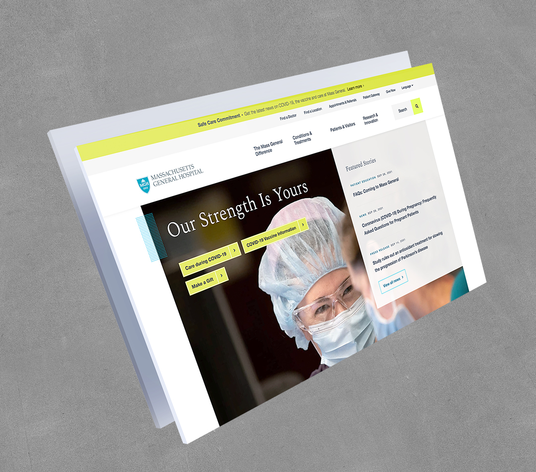 MGH Patient Portal Website